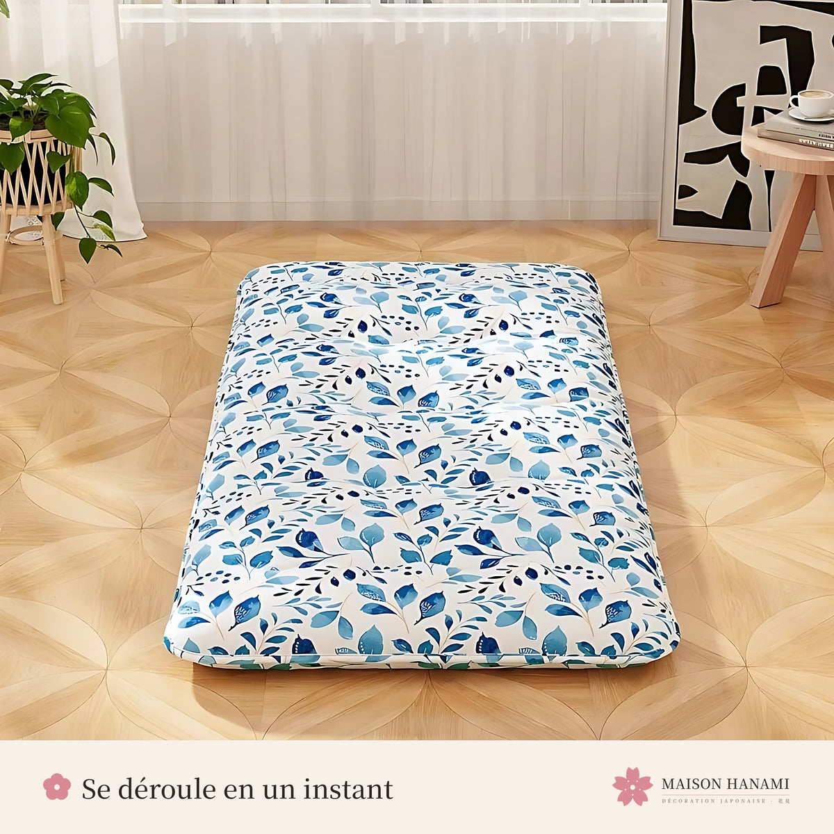 Futon japonais pliable 90 × 190 cm