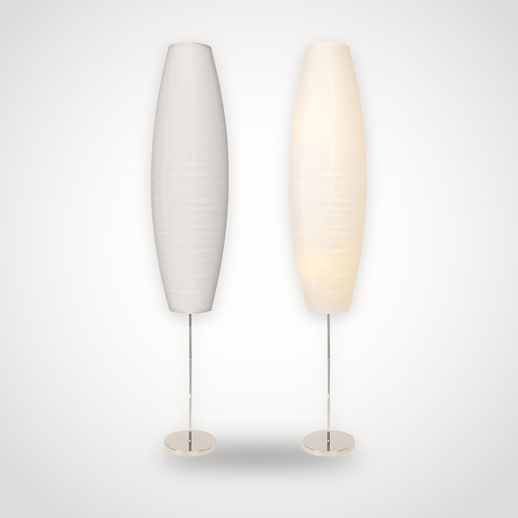 Lampadaire japonais en papier de riz – lot de 2