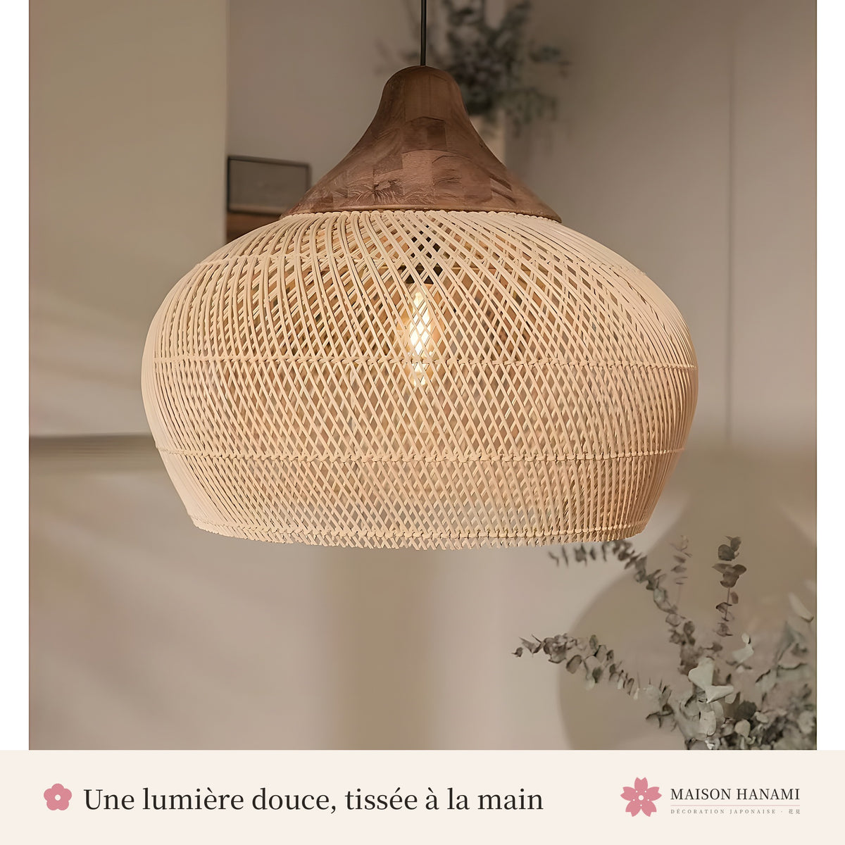Pack luminaires japonais : suspension + lampadaires – photo 3