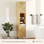 Pack salle de bain japonaise en bambou – photo 3
