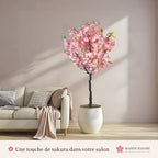 Cerisier japonais artificiel – arbre sakura en pot – photo 3