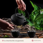 Pack cérémonie du thé japonaise : matcha et fonte – photo 4