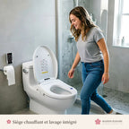 Abattant WC japonais lavant et chauffant – photo 2