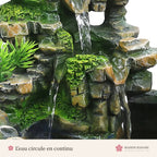 Fontaine zen d'intérieur – fontaine japonaise bonsaï – photo 3