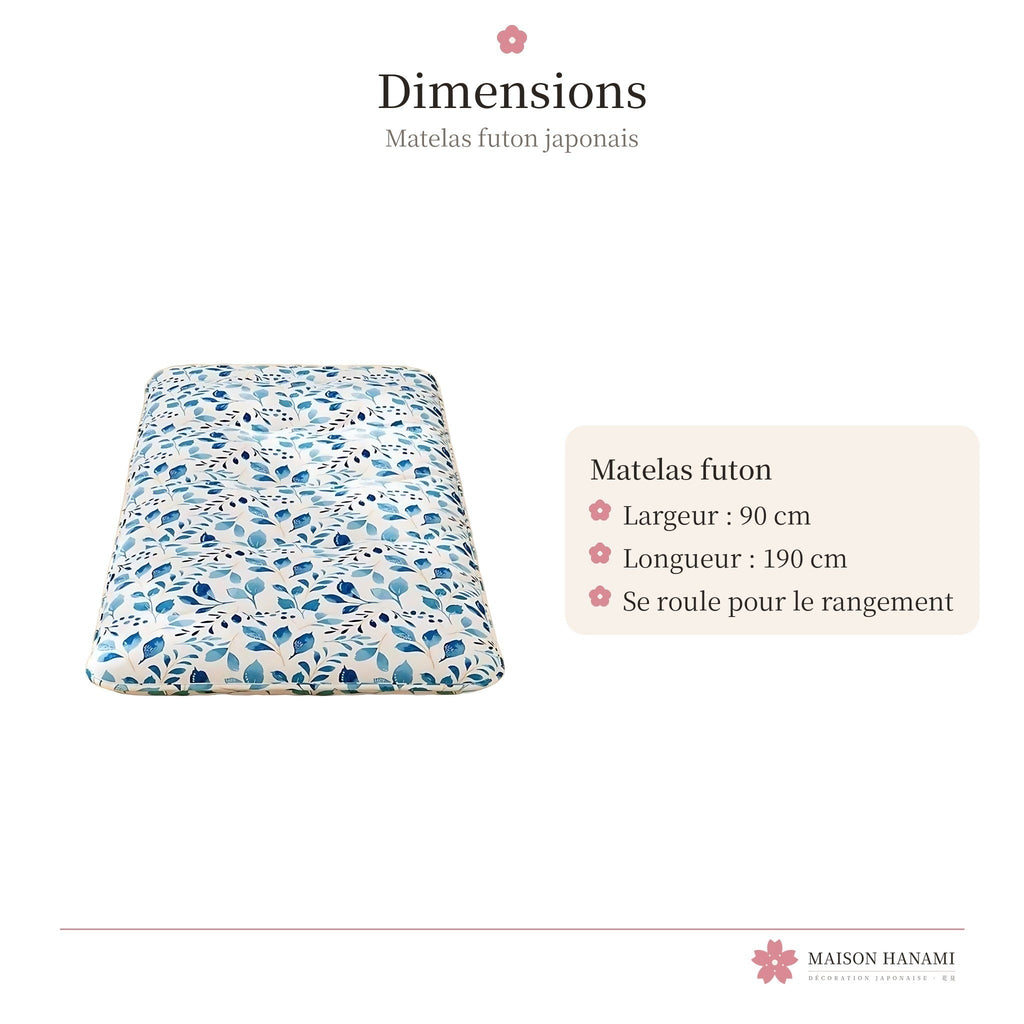 Futon japonais pliable – matelas futon de sol – photo 5
