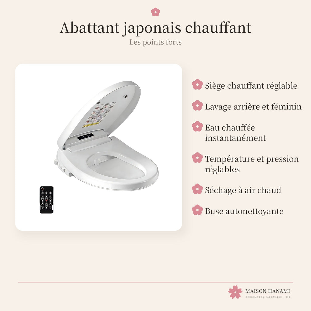Abattant WC japonais lavant et chauffant – photo 4