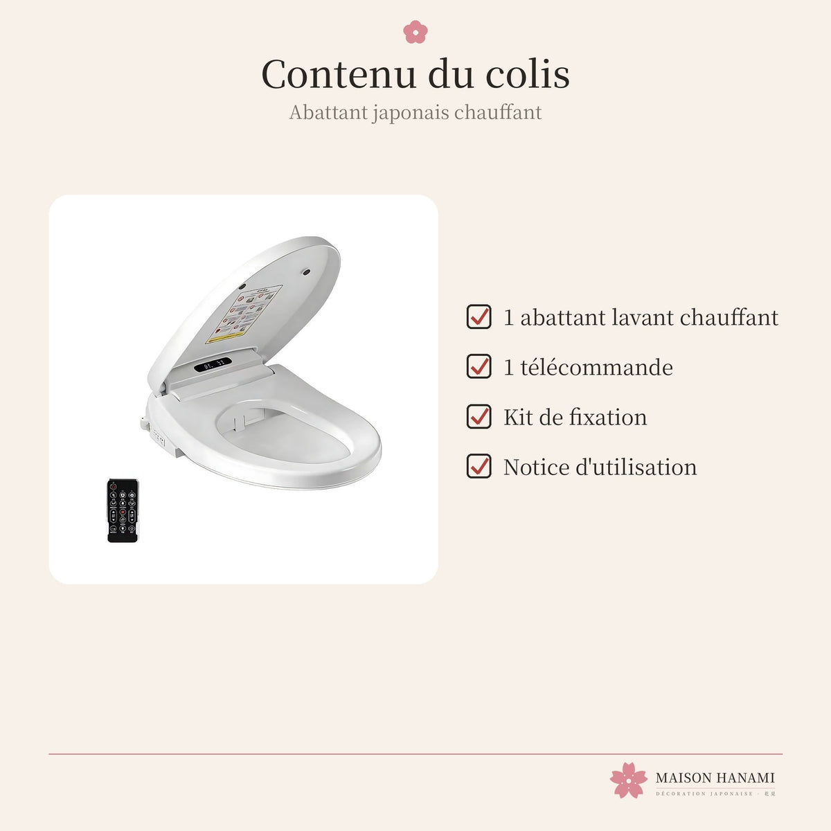 Abattant WC japonais lavant et chauffant – photo 6