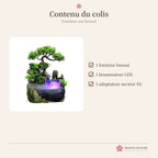 Fontaine zen d'intérieur – fontaine japonaise bonsaï – photo 6