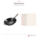 Wok japonais traditionnel en fer forgé – photo 5