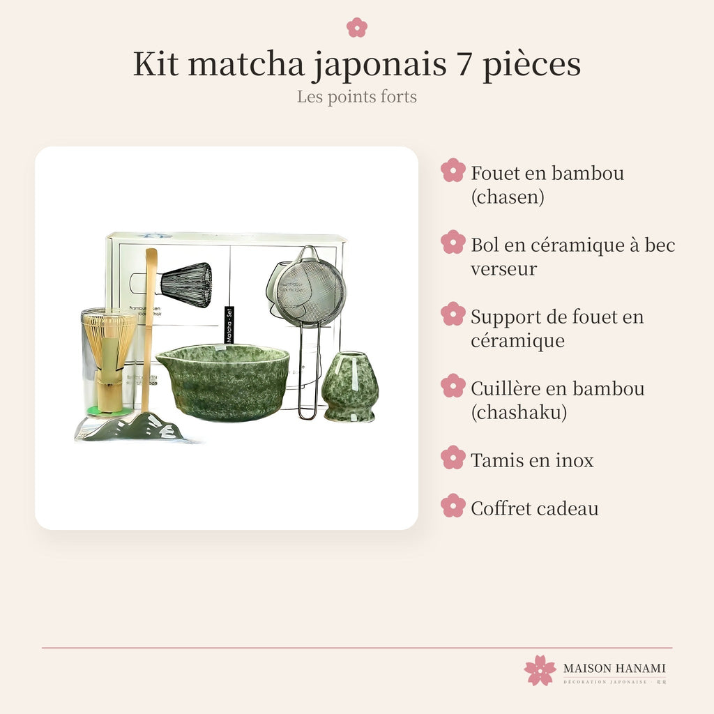 Kit matcha japonais complet – coffret cadeau – photo 4