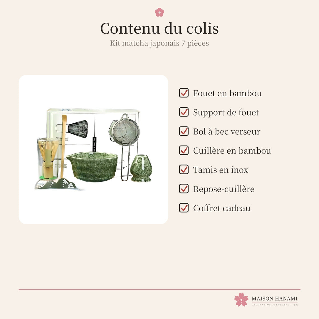 Kit matcha japonais complet – coffret cadeau – photo 6
