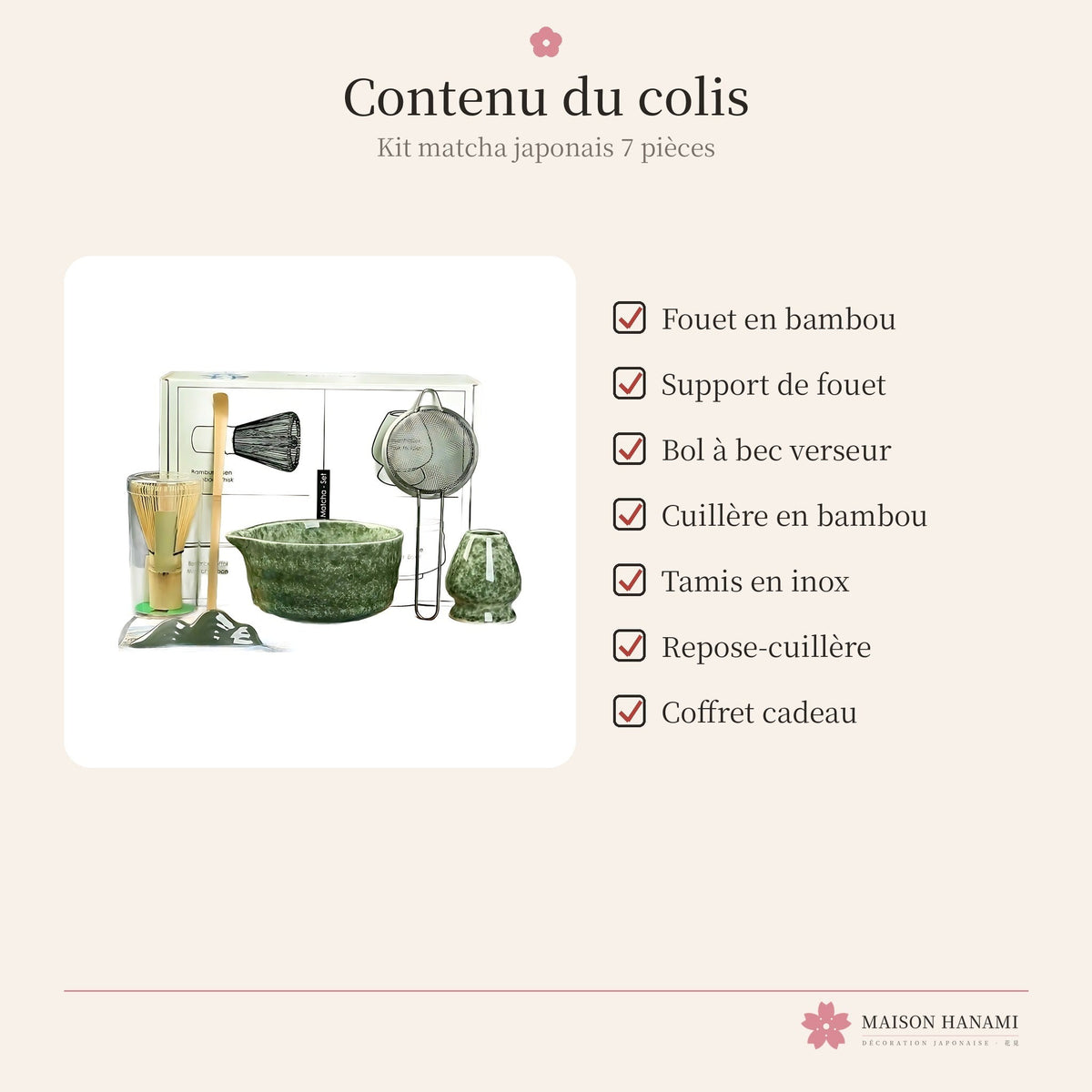 Kit matcha japonais complet – coffret cadeau – photo 6