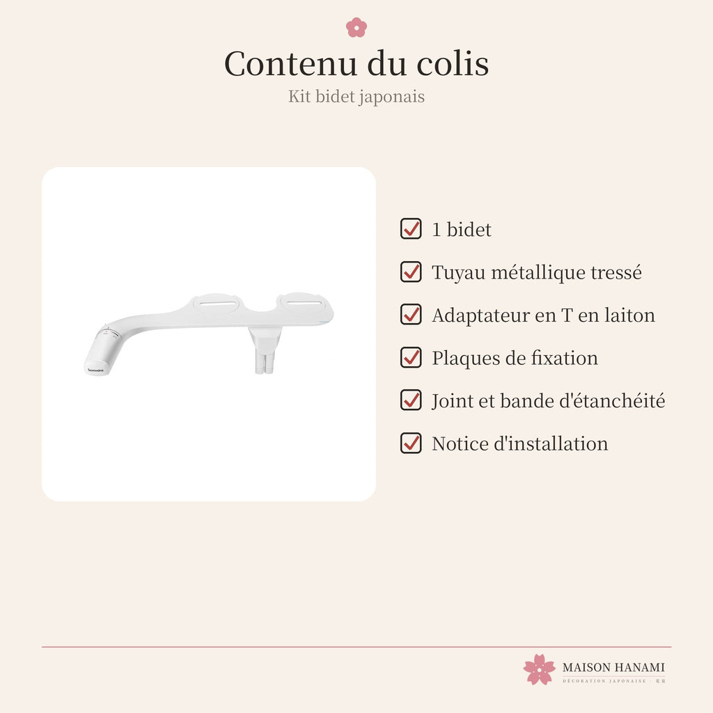 Kit bidet japonais sans électricité – photo 6