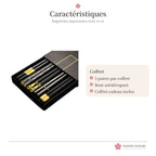 Baguettes japonaises noir et or – coffret cadeau – photo 5