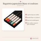 Baguettes japonaises colorées – coffret cadeau – photo 4