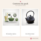 Pack cérémonie du thé : contenu du pack