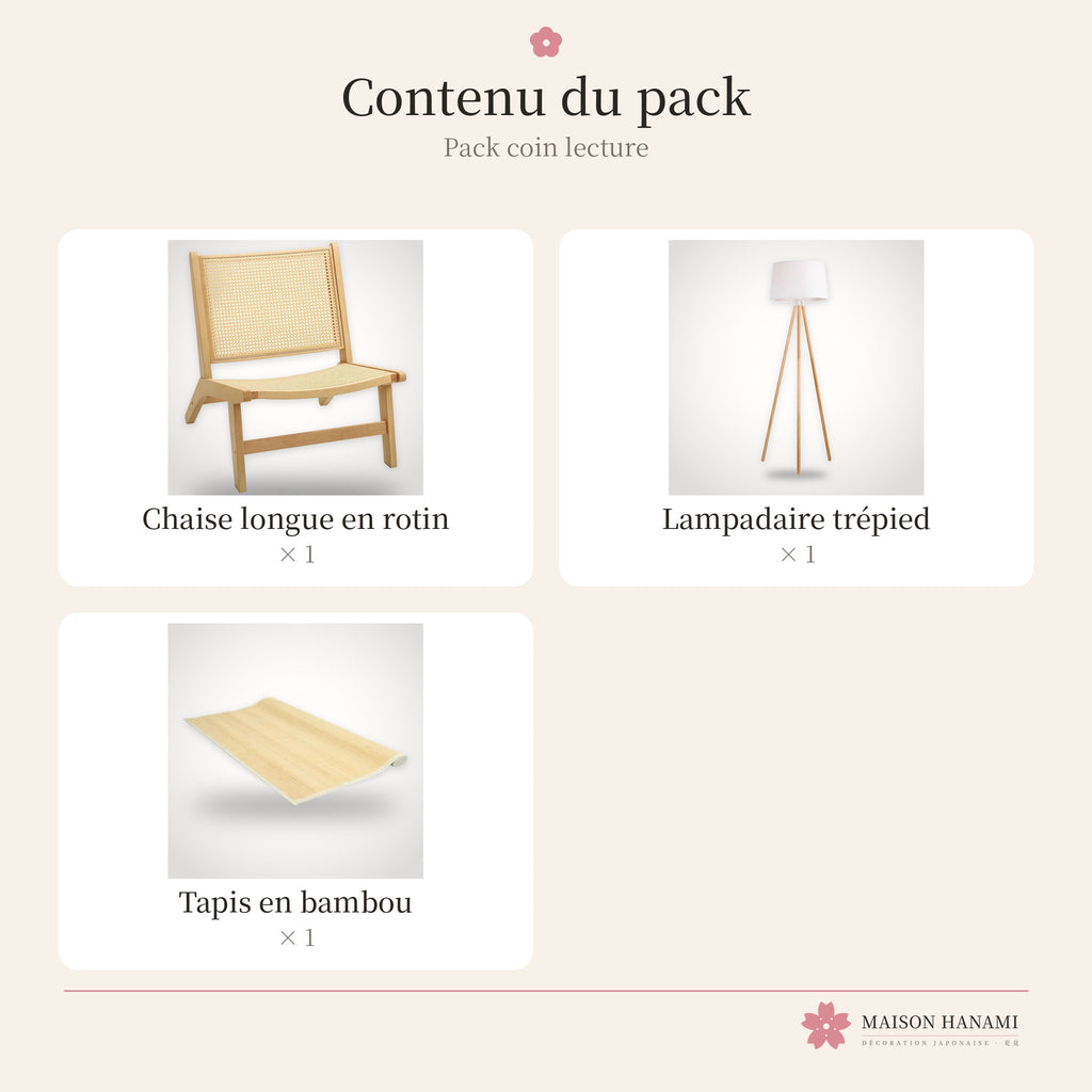 Pack coin lecture : contenu du pack