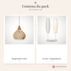 Pack lumière zen : contenu du pack