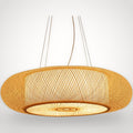 Suspension japonaise en bambou tressé Ø 50 cm